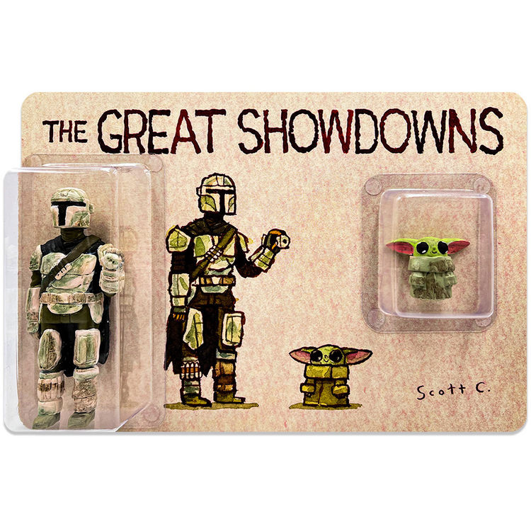 Mandalorian & Grogu : The Great Showdowns by Scott Campbell (Scott C)