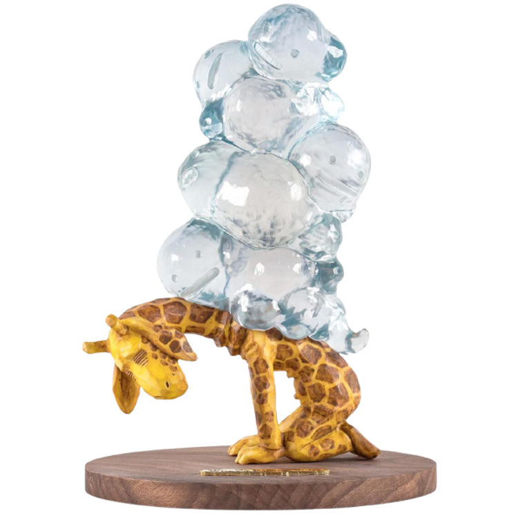 White What's Eating You? Mr. Giraffe by Mr. Giraffe