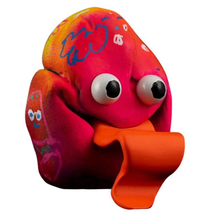 Custom Slimon by Jon Burgerman