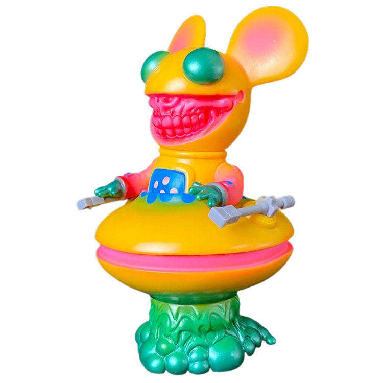 Springtime Deadmau5 Grin by Ron English