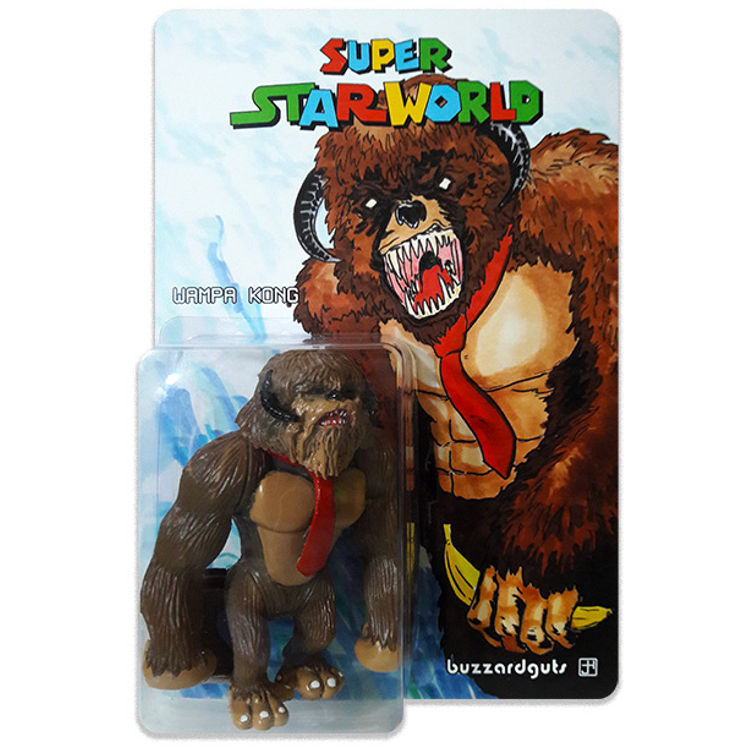 Wampa Kong : Super Star World by Buzzard Guts