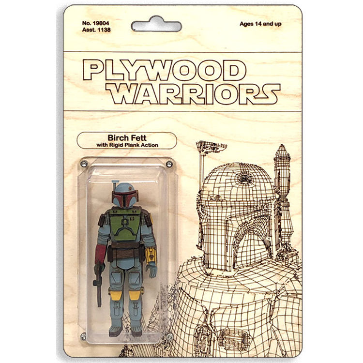Birch Fett  : Plywood Warriors by 1980WHO (Ethan Marak)