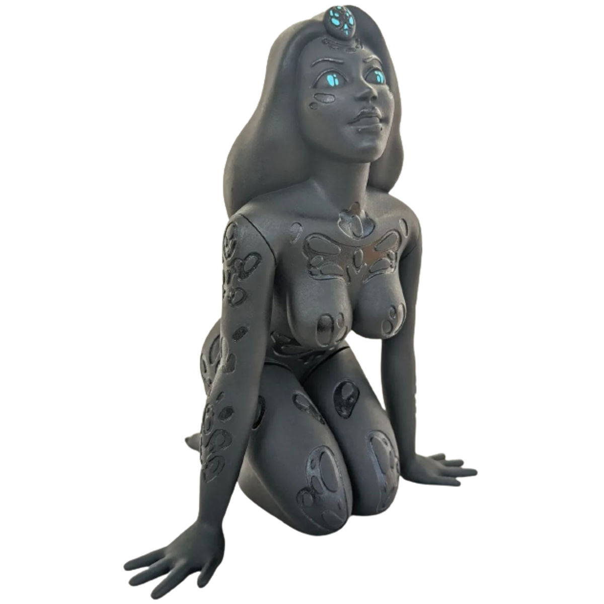 Matte Black : A Girl with Kaleidoscope Eyes