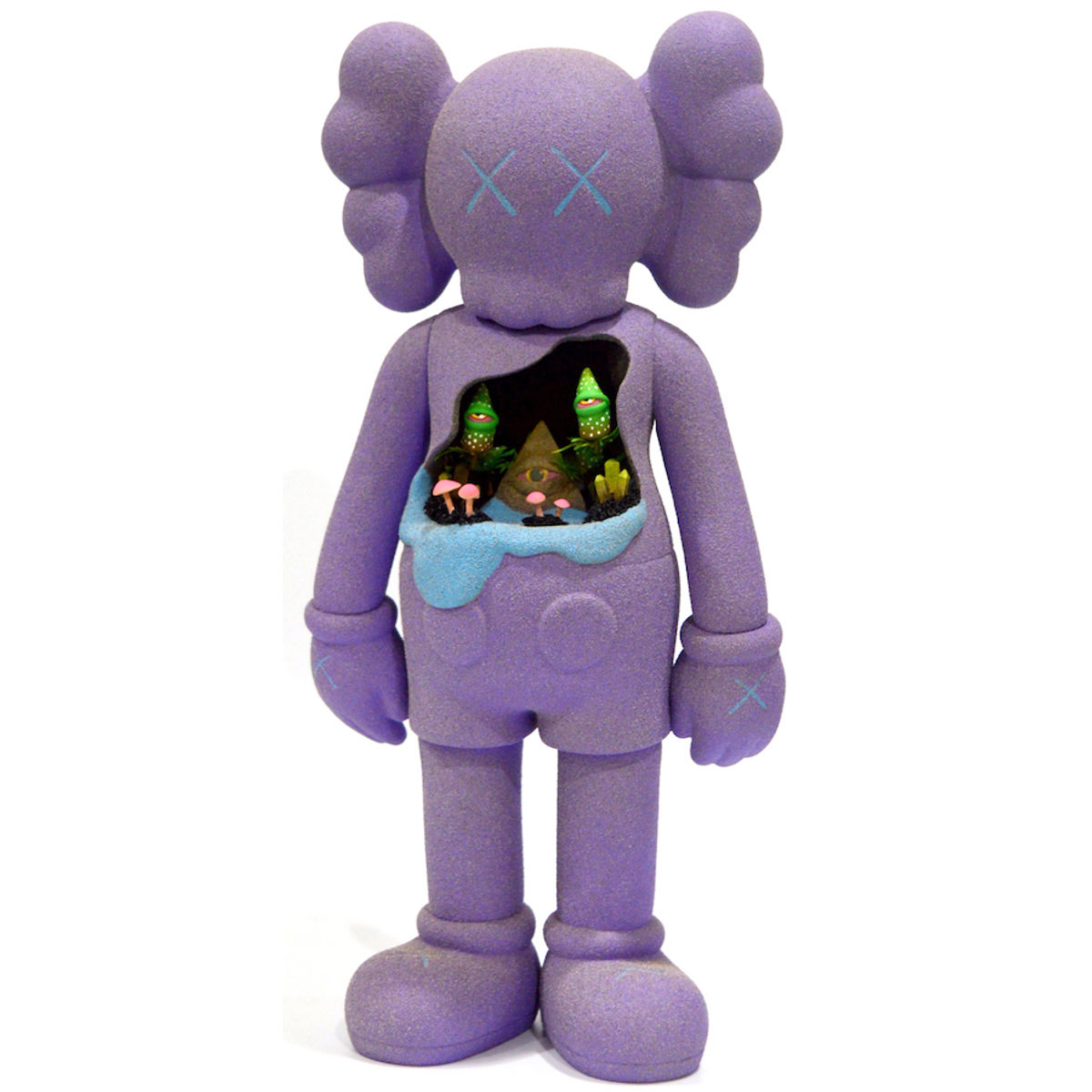 Moonrock Kaws : Stoned Eye Shrine Edition