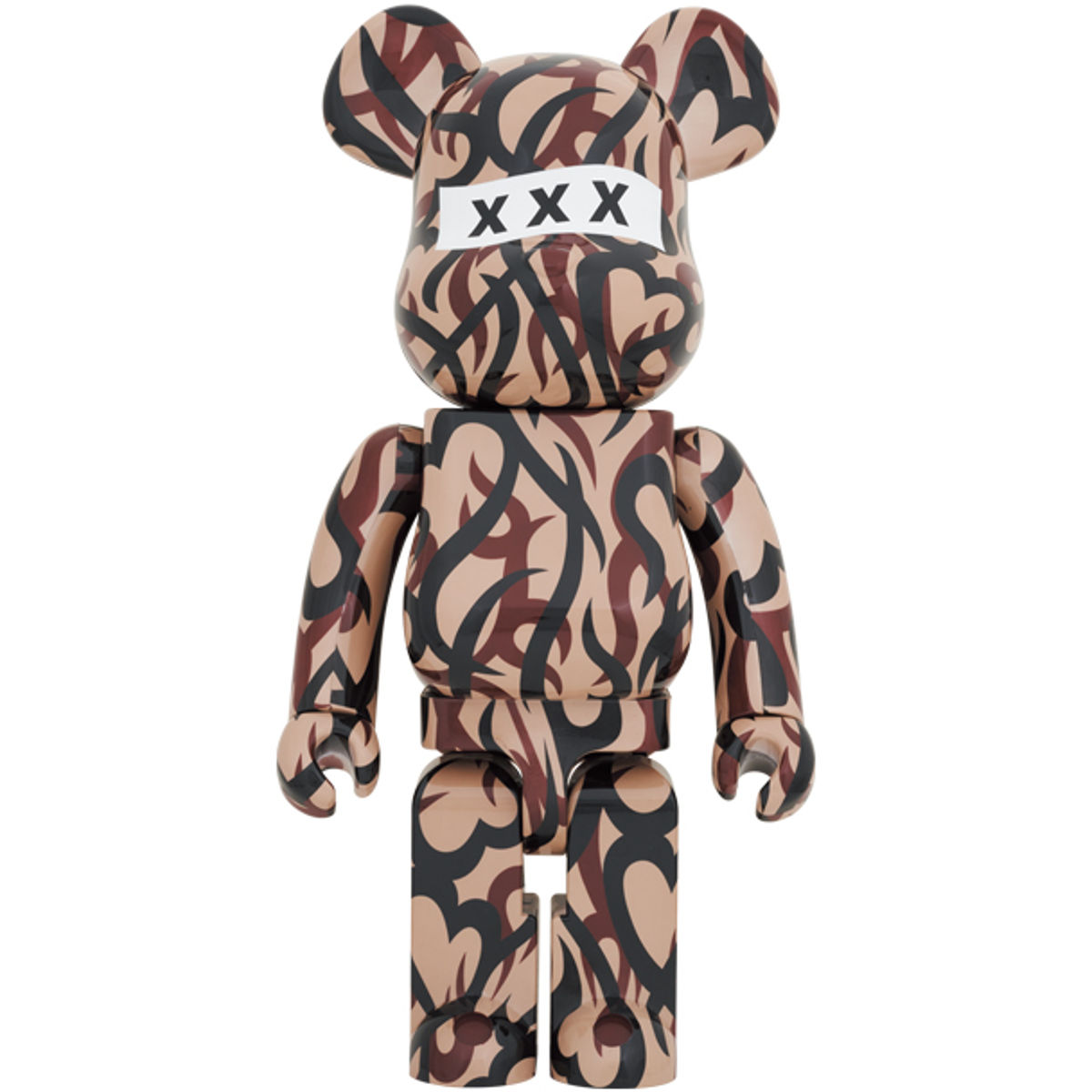 1000% Number(N) XXX Bearbrick