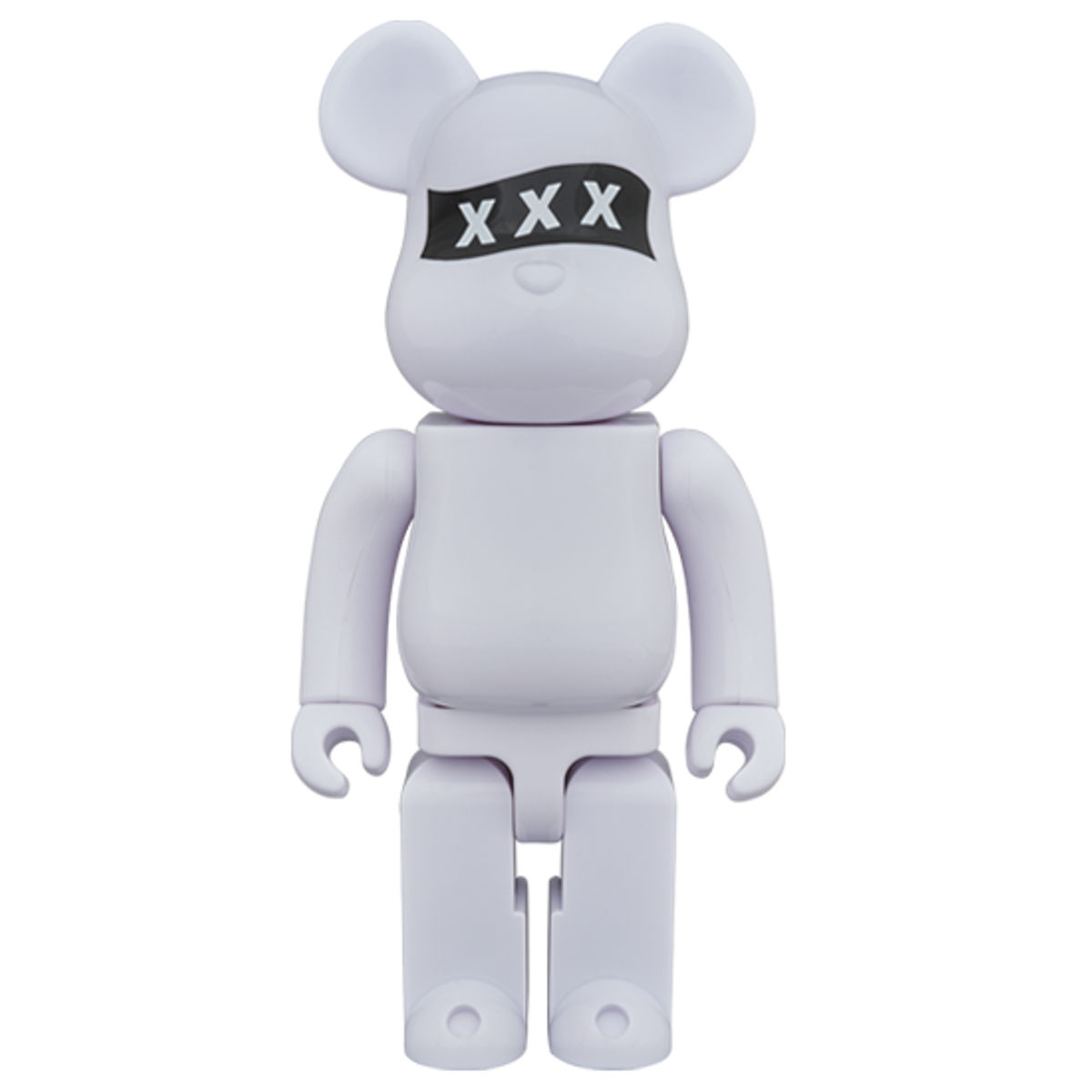 400% White XXX God Selection Be@rbrick