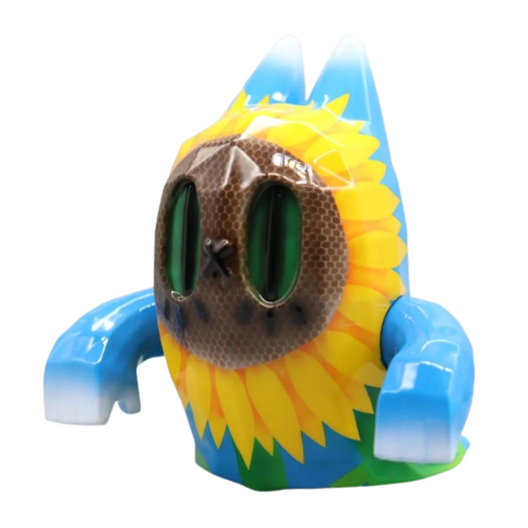 Sunflower Ben the Ghost Cat Custom by Painter-Net (Toshihiko Ito)