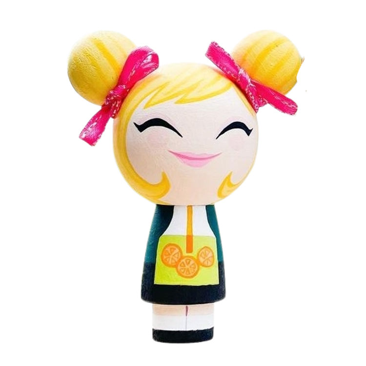 Lemonade Kokeshi V2 by Art of Pao (Paola Bascon)