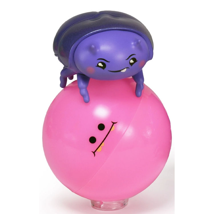 Purple Party Mini Dungby & Pooba by Andrew Bell