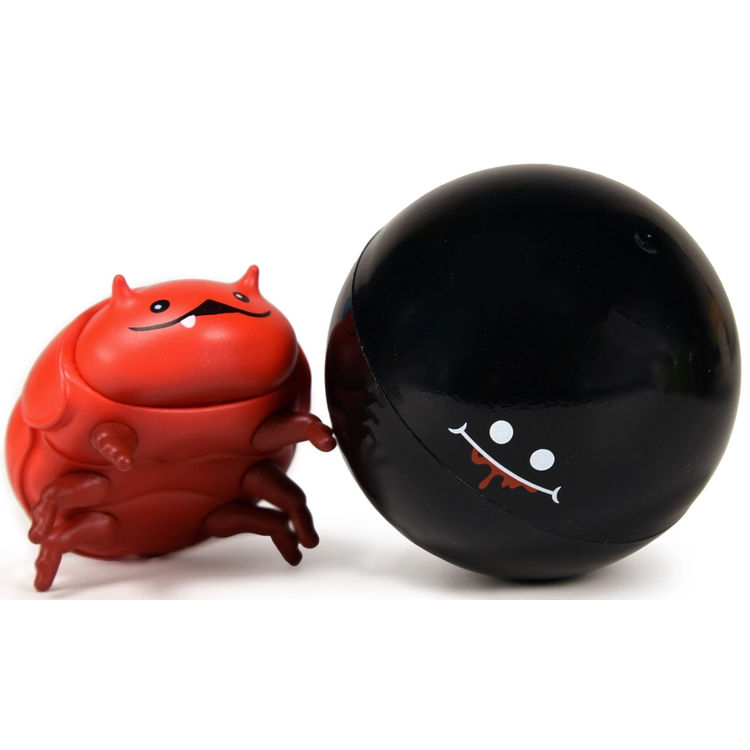 Red Devil Mini Dungby & Pooba by Andrew Bell