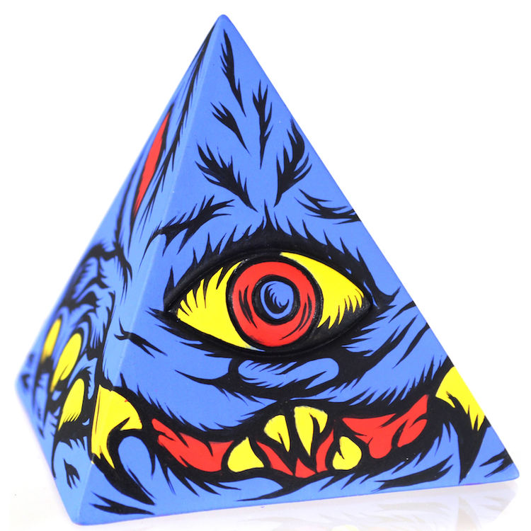 Royal Blue Pyramid by Mus Musculus (Eric Alvarez)