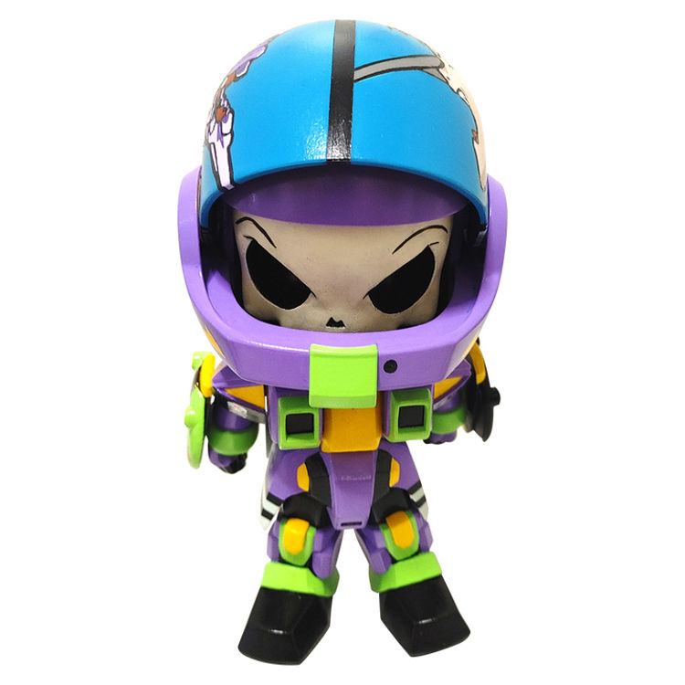 EVANGELION UNIT-01 SKULL SQUADRON by Zeb Goodell