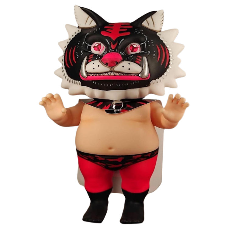 Black BJJ Tiger Mask by Kaiju One