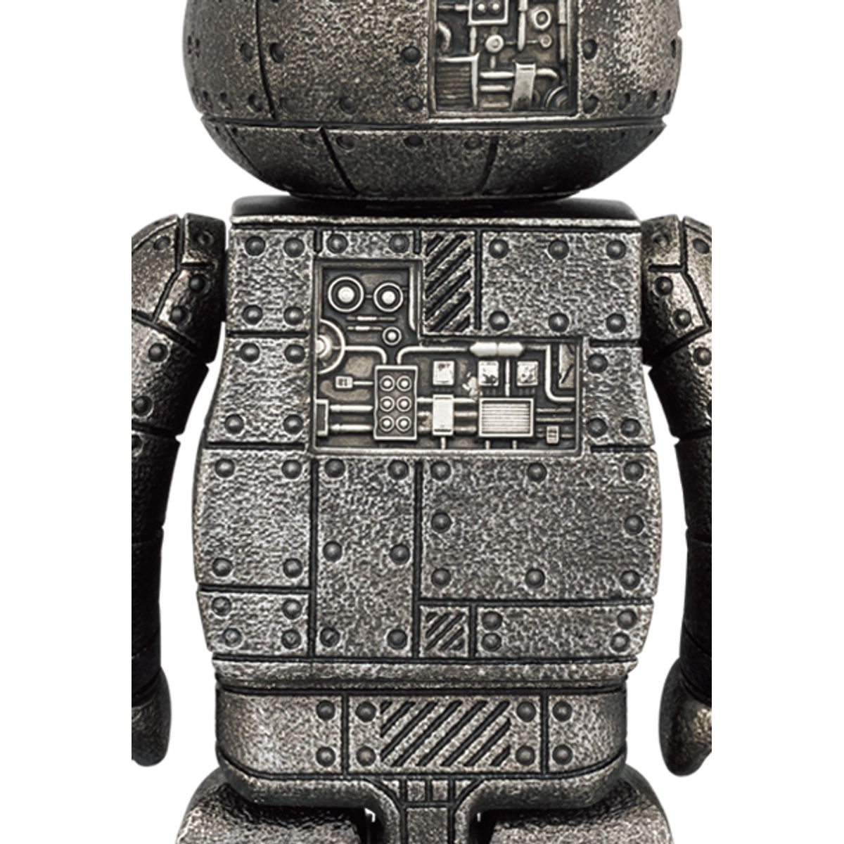 400% Coal Black Steampunk Royal Selangor Be@rbrick