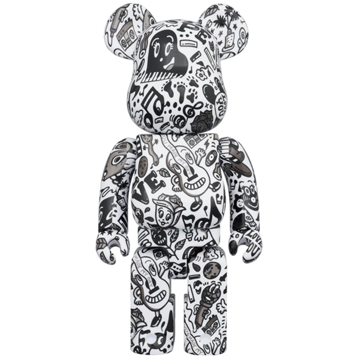 100% + 400% Chocomoo Bearbrick