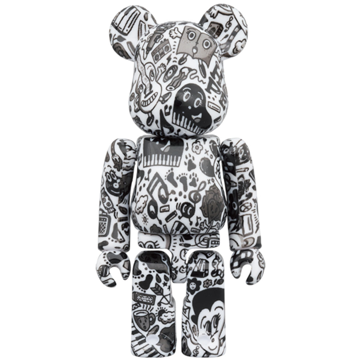 100% + 400% Chocomoo Bearbrick
