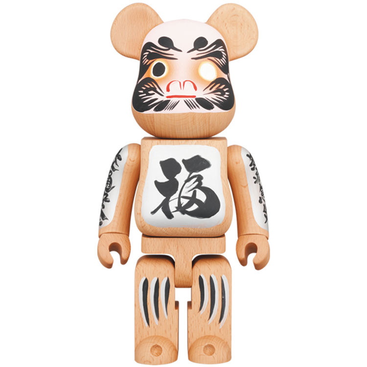 400% Daruma 2 Karimoku Bearbrick by Karimoku