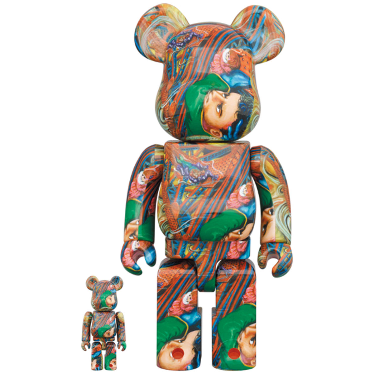 100% & 400% Kazuo Umezu Art Exhibition Be@rbrick (Set)