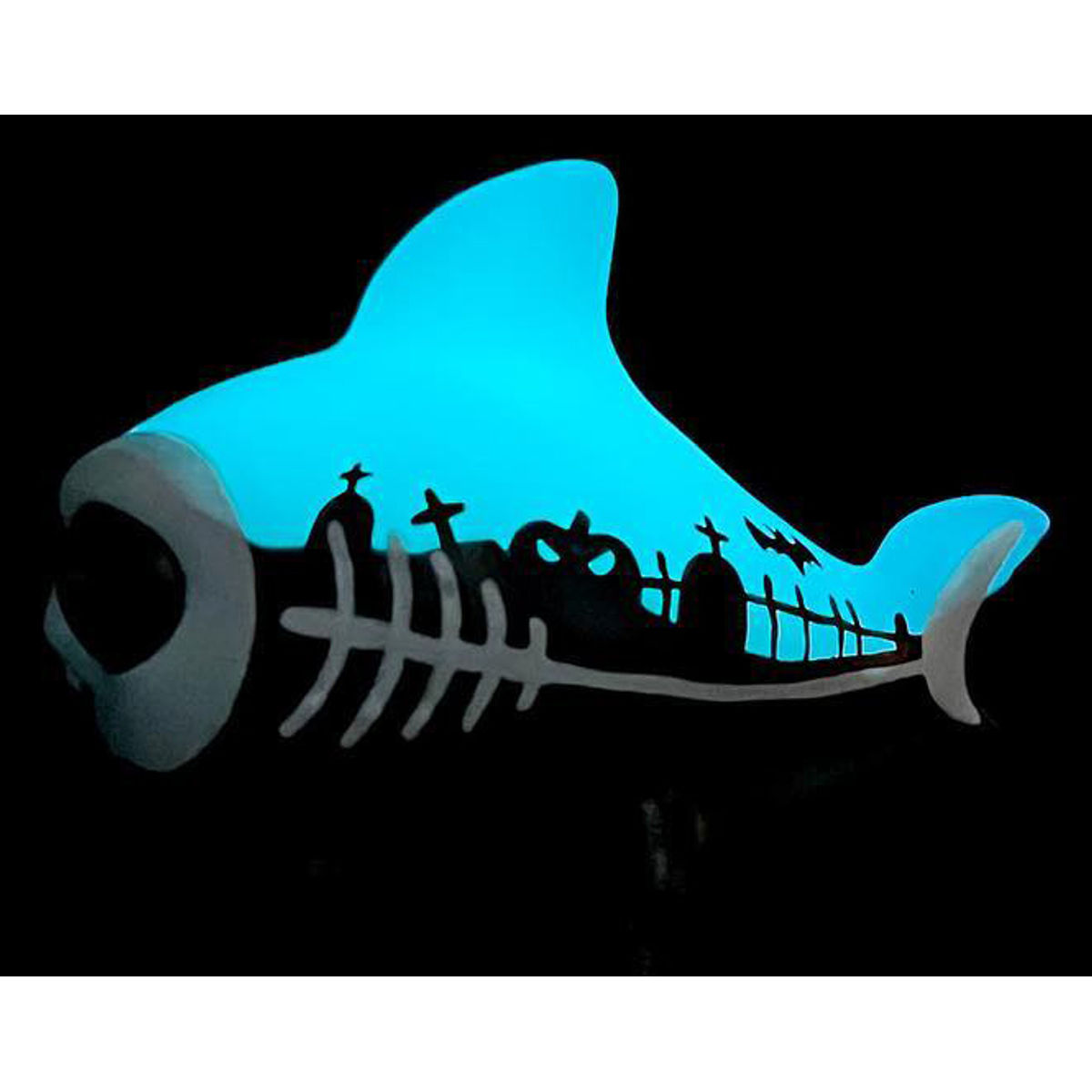 glow Grave Swamp Shark Green