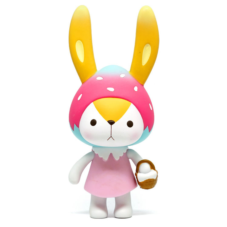 Zombie Bunny Strawberry by K2Toy (Katherine Kang)