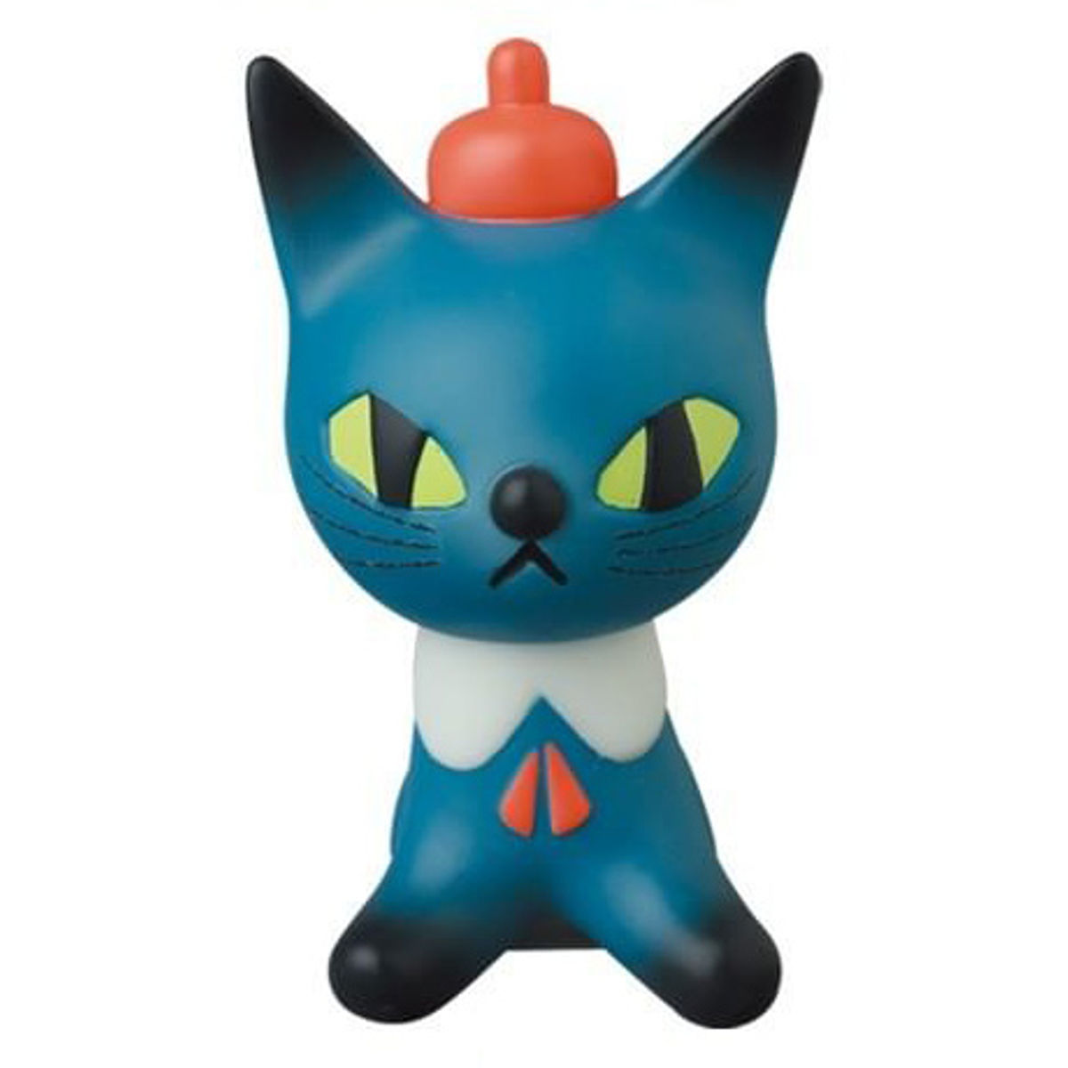 Black Cat Robin Blue