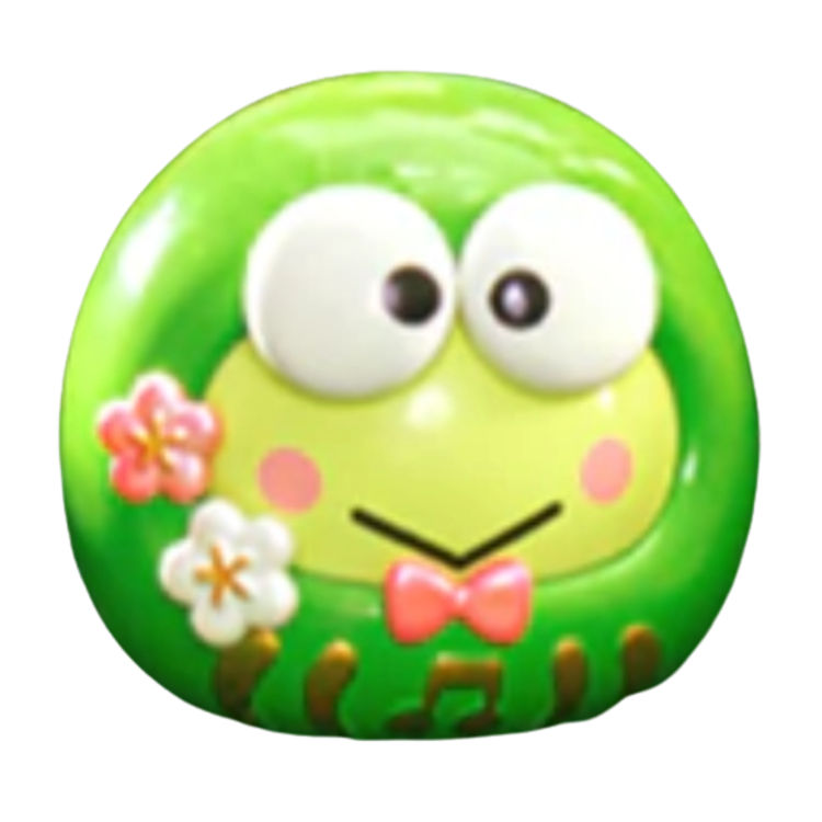 Keroppi Daruma by Sanrio