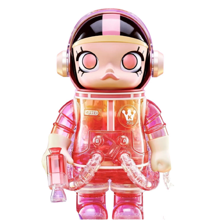 400% Space Molly Soft Drink - Pink Lady by POP MART