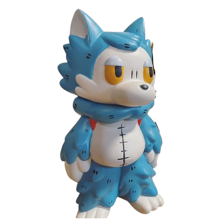 Blue Okami-kun by Kiriko Arai