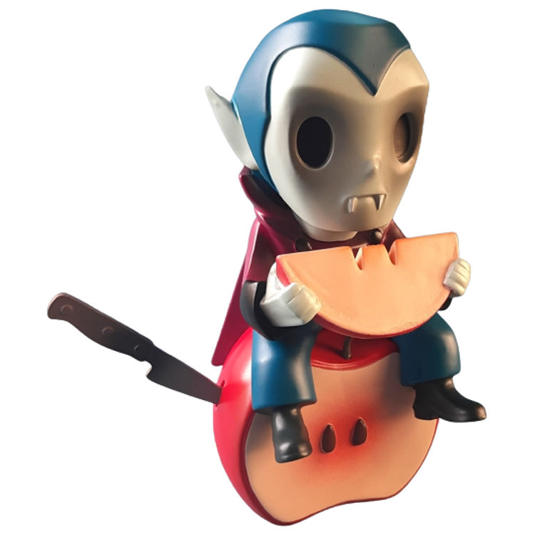 Blues Apple Knife : The Vegan Vampire by Emergency Toys