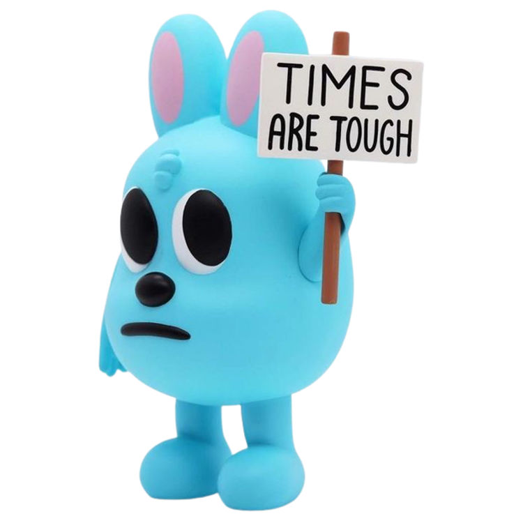 Times Are Tough Buny by Blake Jones