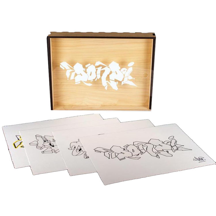 Dondi Blackbook Burner Box (Set) by Dondi White