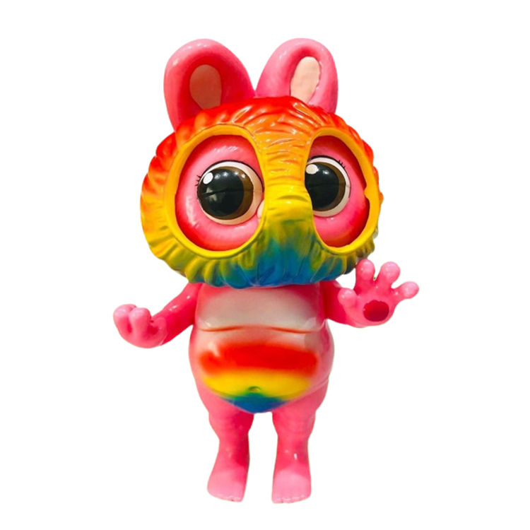 Masked Care Rabbit by Kaiju One