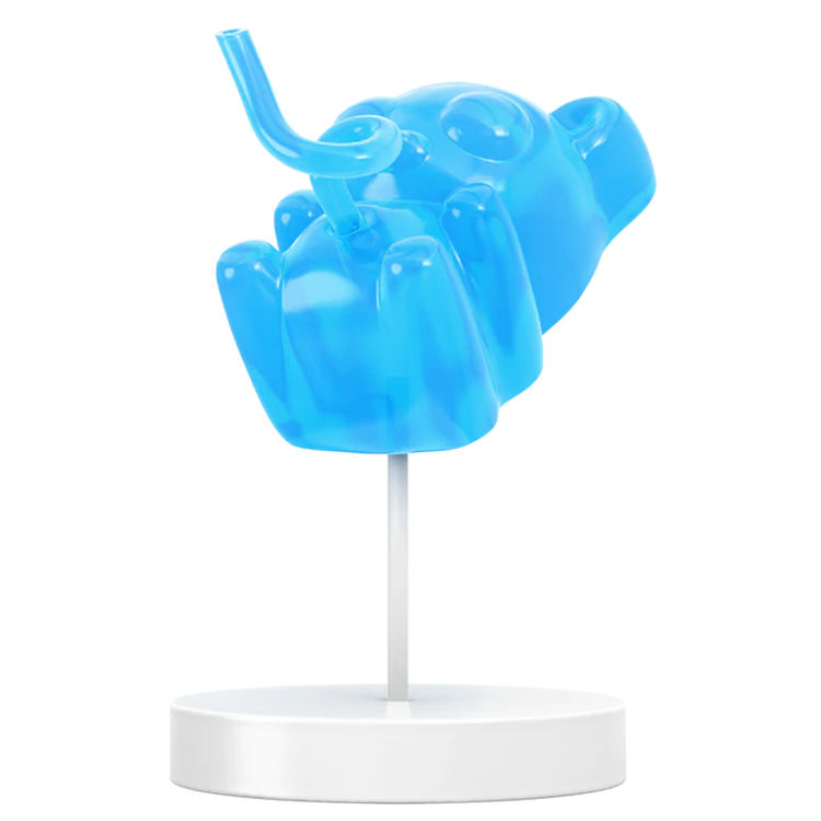 Blue Raspberry Gummi Fetus : Immaculate Confection by Jason Freeny