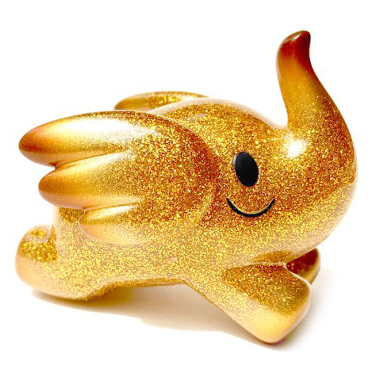 Jumping Elfie Gold Glitter