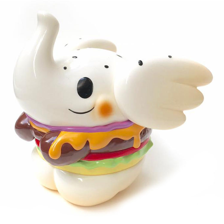 Jumbo Burger Elfie White (Milk Cargo Exclusive) by Too Natthapong