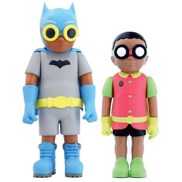 '66 Flynamic Dou : Batboy & Sparrow (Set) by Hebru Brantley