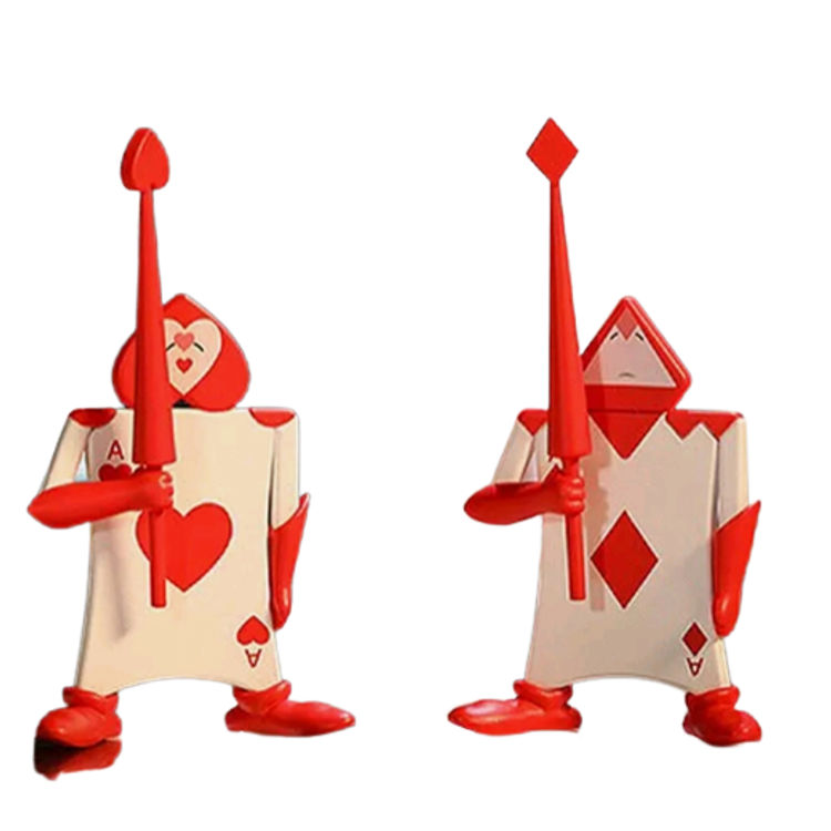 Red Playing Cards by POP MART