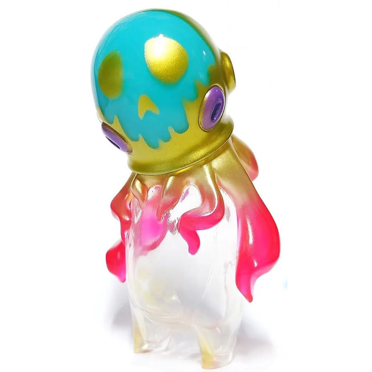 Clear & Ancient Gold Takotsubon
