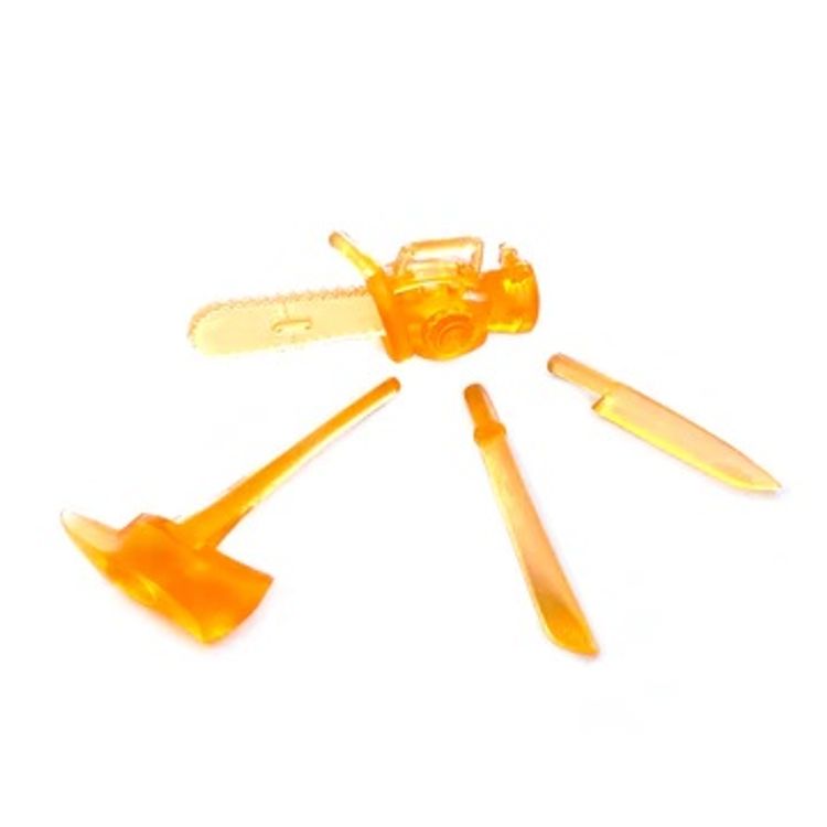 Slasher Weapons Pack - Clear Flame Edition by Rocom Toys