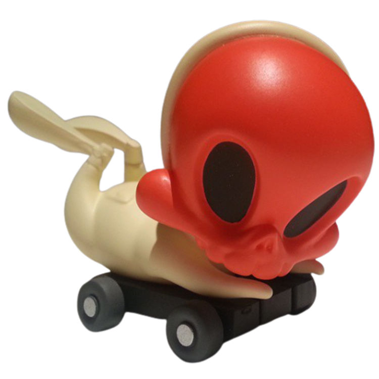 Skelve Cart Red Face Chase by Brandt Peters