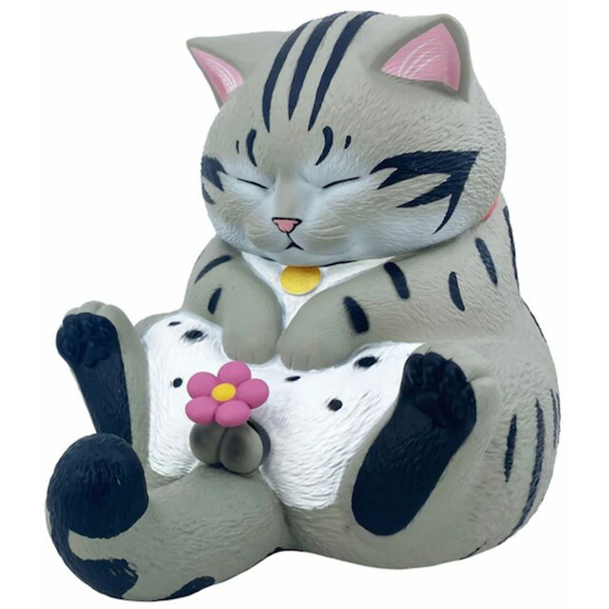 300% Grey Shorthair Crotch Staring Cat