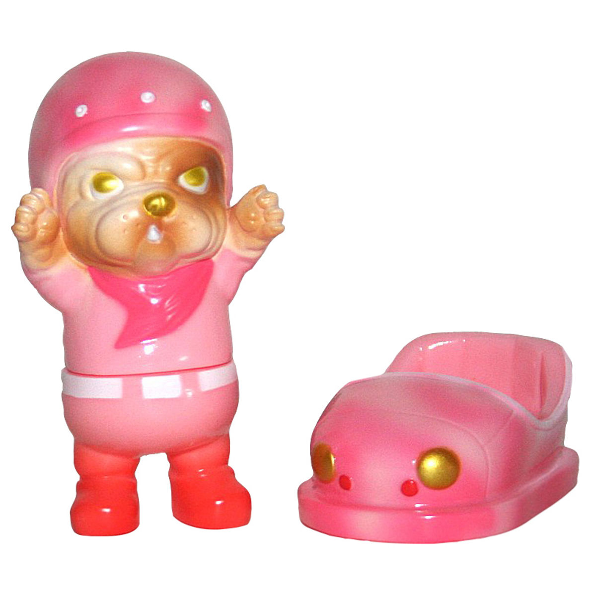 Mitt Bumper Pink Gold