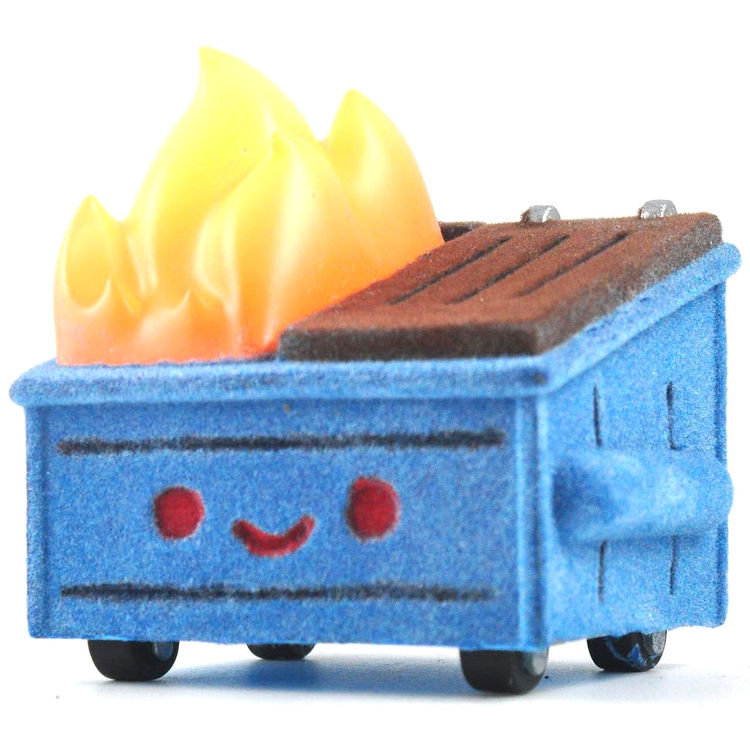 Fuzzy Dumpster by Todd L
