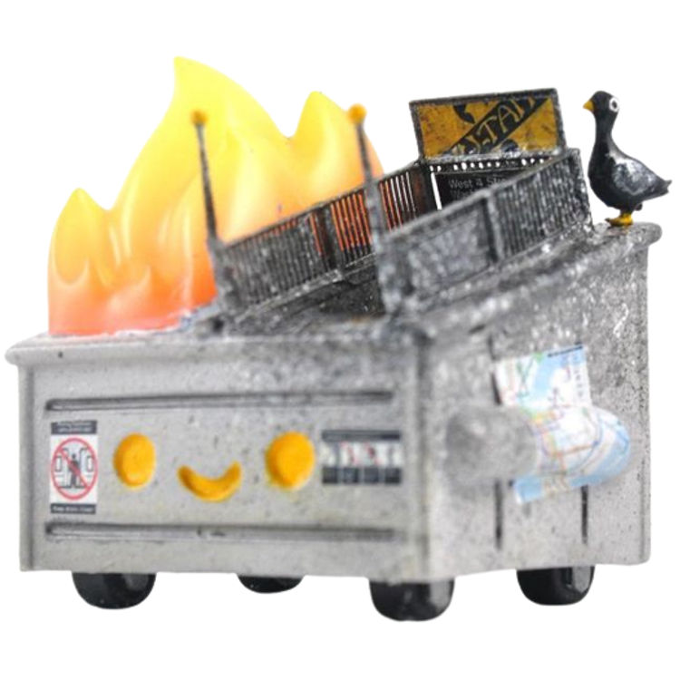 Subway Dumpster by Todd L