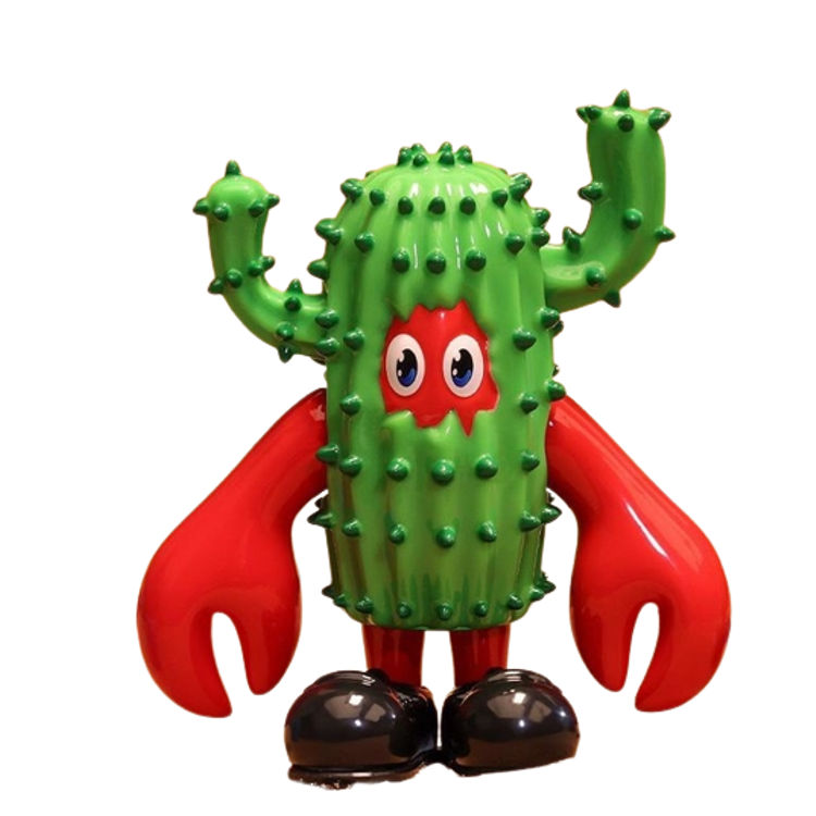 Lobster Cactus by Philip Colbert