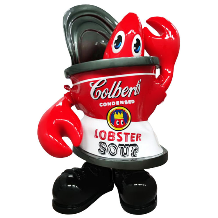 Lobster Soup Can by Philip Colbert