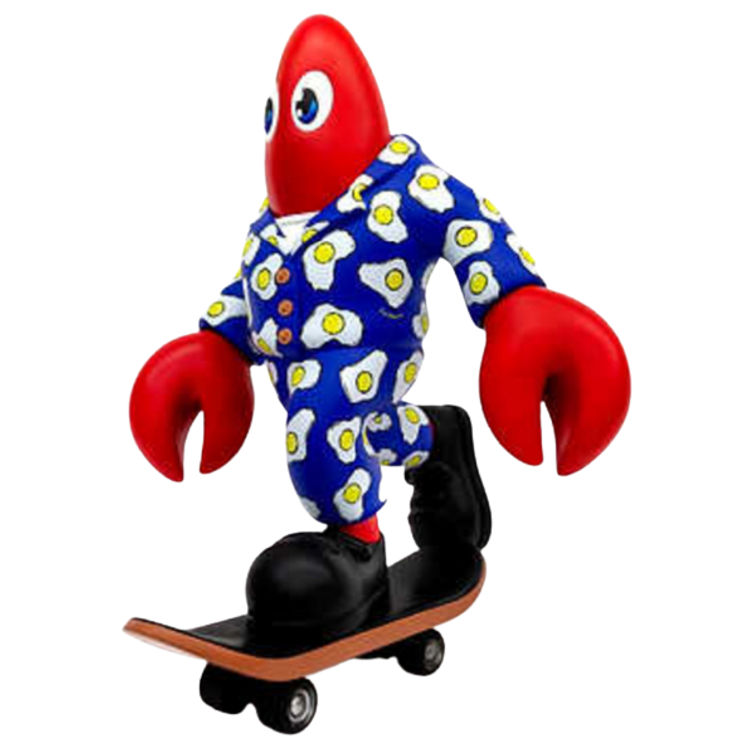 Drifter Lobster Skateboarder by Philip Colbert