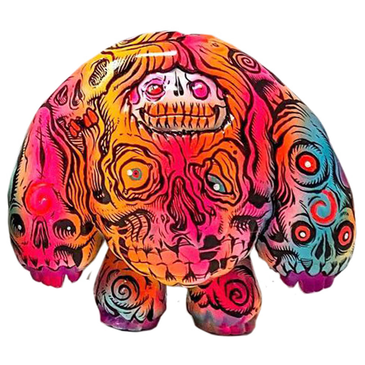 Evil Dave Chomp (Orange Red)