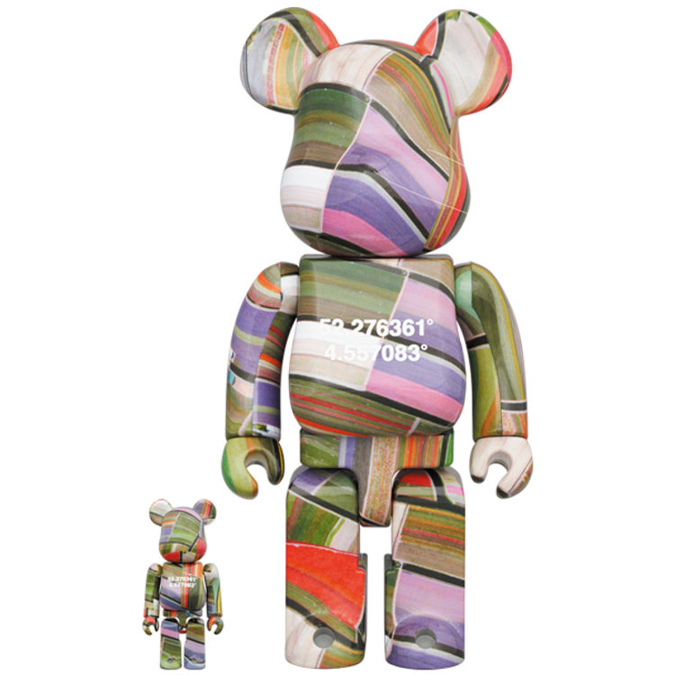 100% + 400% Lisse Overview Be@rbrick (Set) by Benjamin Grant