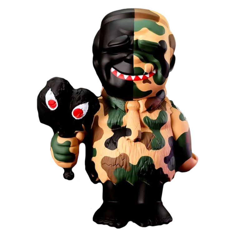 Green Camo Fred Flinstone by Urban Ape Toys